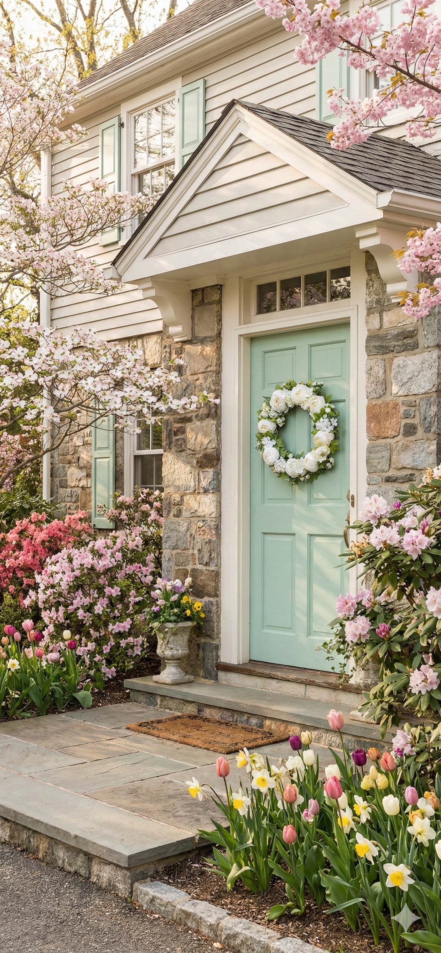 Elegant White Peony Hydrangea Wreath for Front Door, All Season Floral Decor, Farmhouse Cottagecore Wedding Gift